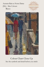Autumn Rain at Notre Dame [XL] - Max Colours