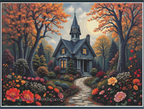 Autumn Victorian Cottage
