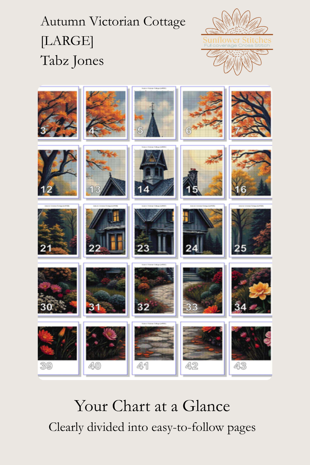 Autumn Victorian Cottage [LARGE]