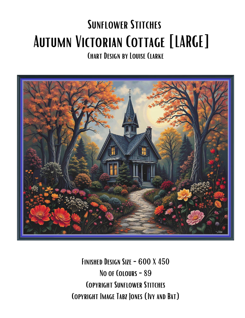 Autumn Victorian Cottage [LARGE]