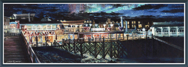 Bar Harbor at Night [LARGE] - PDF Digital Download