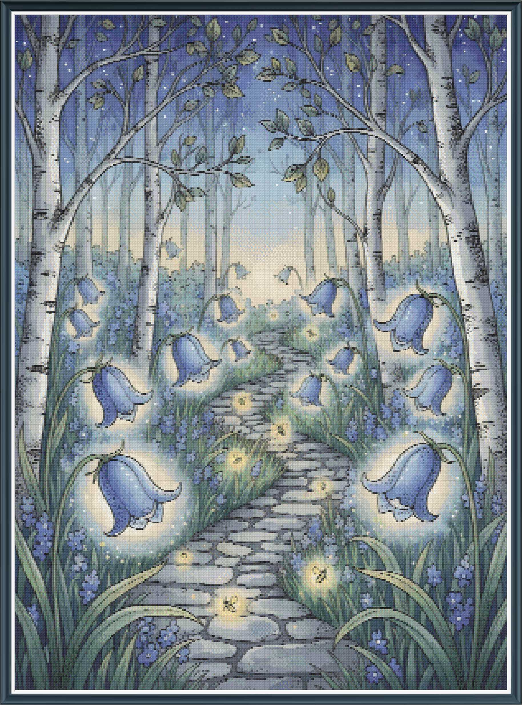 Bluebells and Fireflies - PDF Digital Download