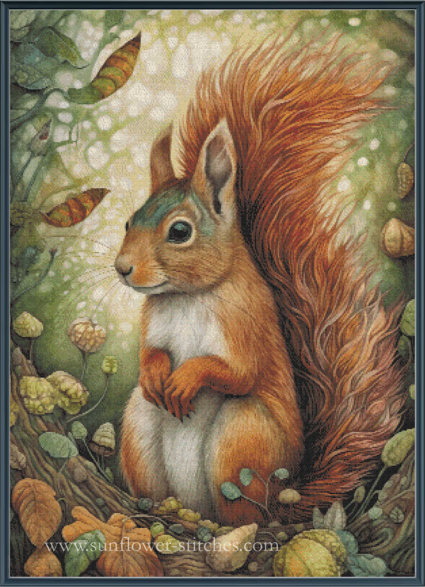 Boho Forest Animal Squirrel