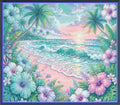 Floral Beach 4 - PDF Digital Download