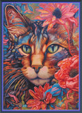 Floral Cat 1