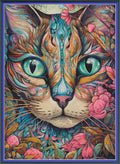 Floral Cat 4