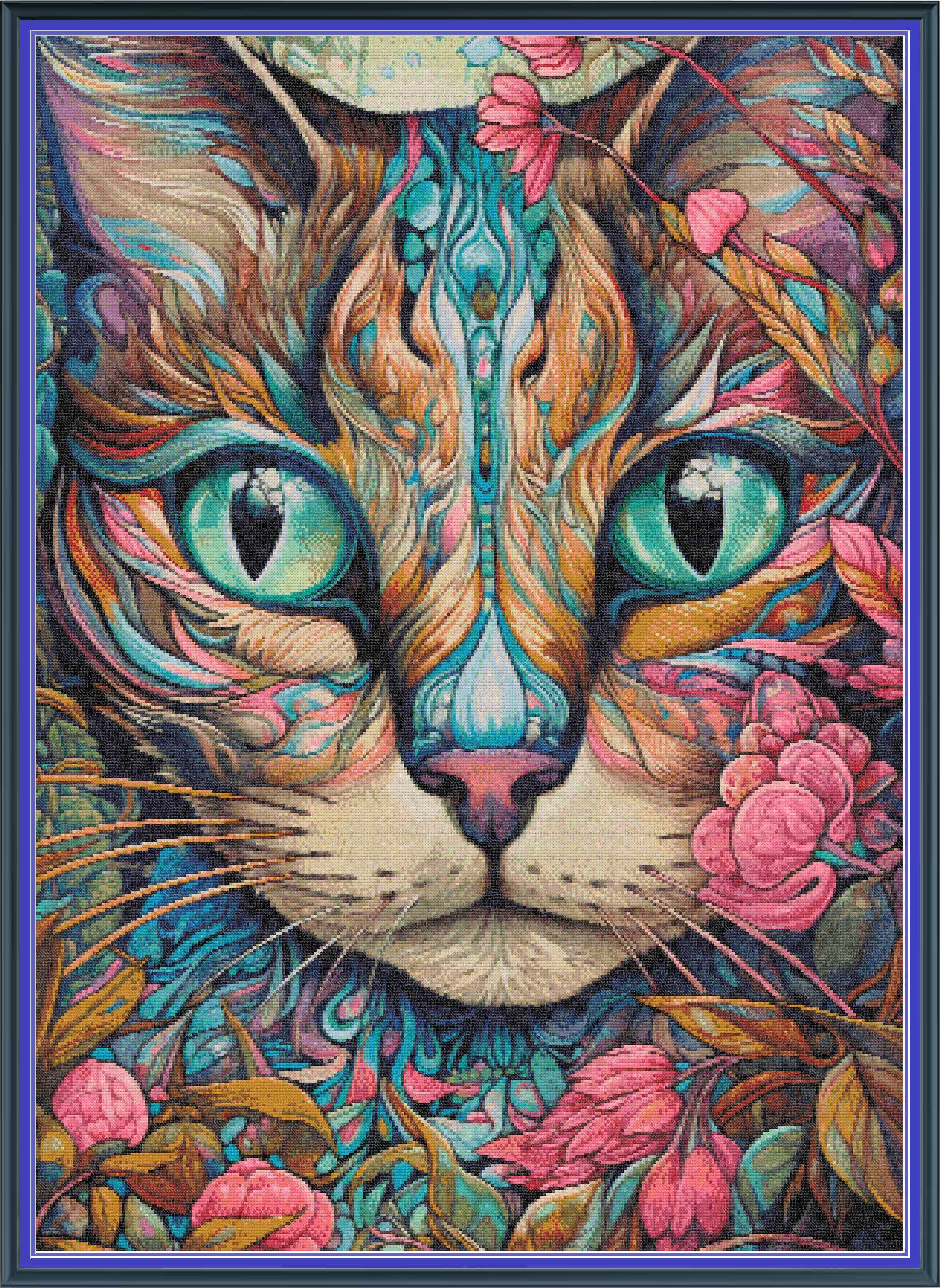 Floral Cat 4