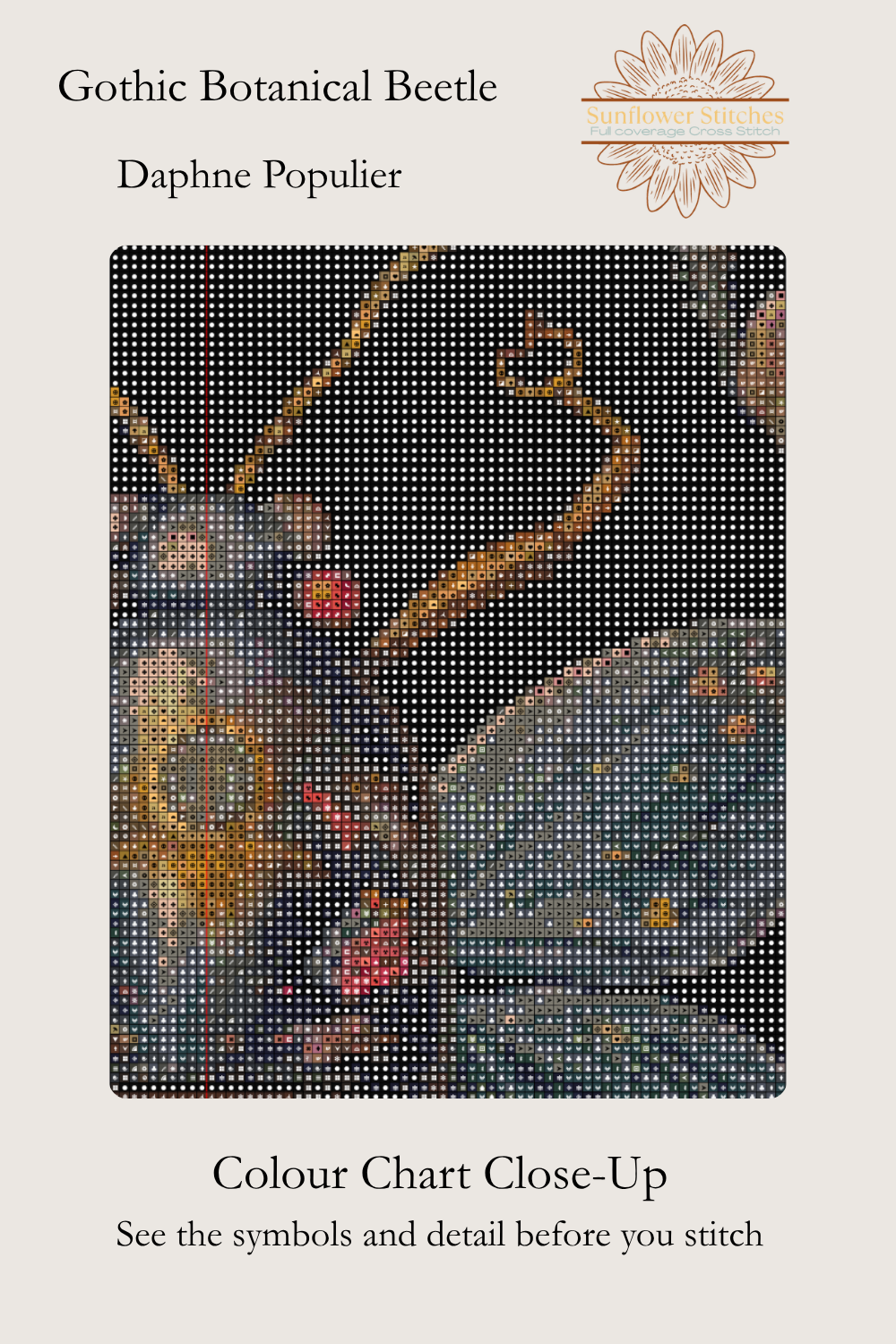 Gothic Botanical Beetle