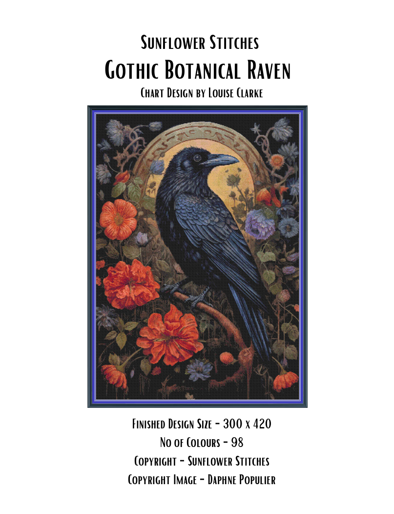 Gothic Botanic Raven