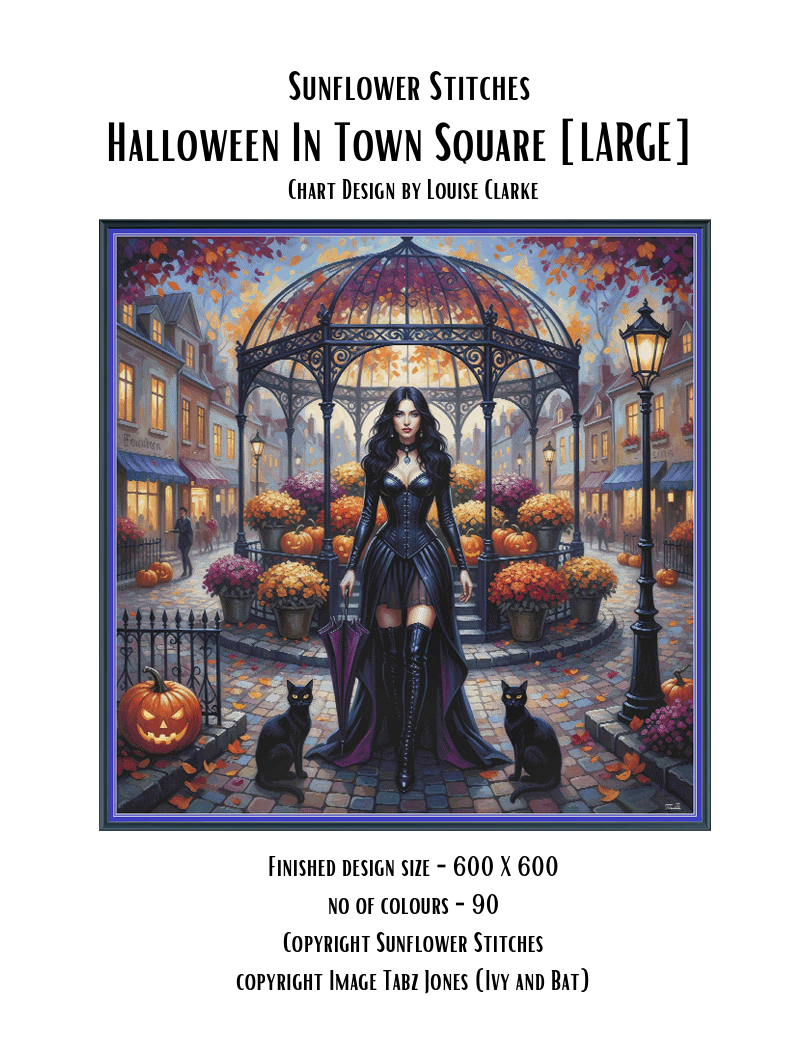 Halloween In Town Square [LARGE]