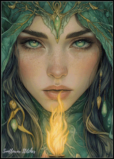 Imbolc Flame - PDF Digital Download