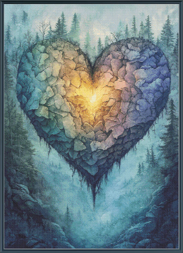 Imbolc Heart - PDF Digital Download