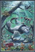 Lazy Day at Otter Spa [LARGE] - PDF Digital Download