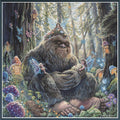 Peaceful Bigfoot [LARGE] - PDF Digital Download