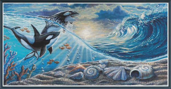 Playful Orca's - PDF Digital Download