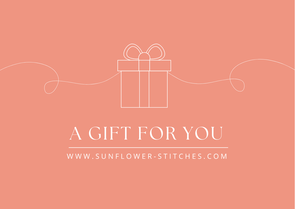 Sunflower Stitches Gift Card