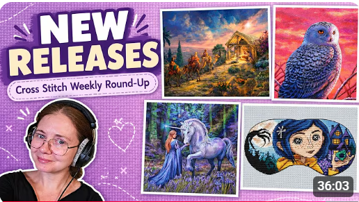  ALL NEW CROSS STITCH RELEASES THIS WEEK | 27th September 2026