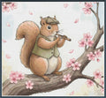 Squirrels Spring Tune Crop - PDF Digital Download