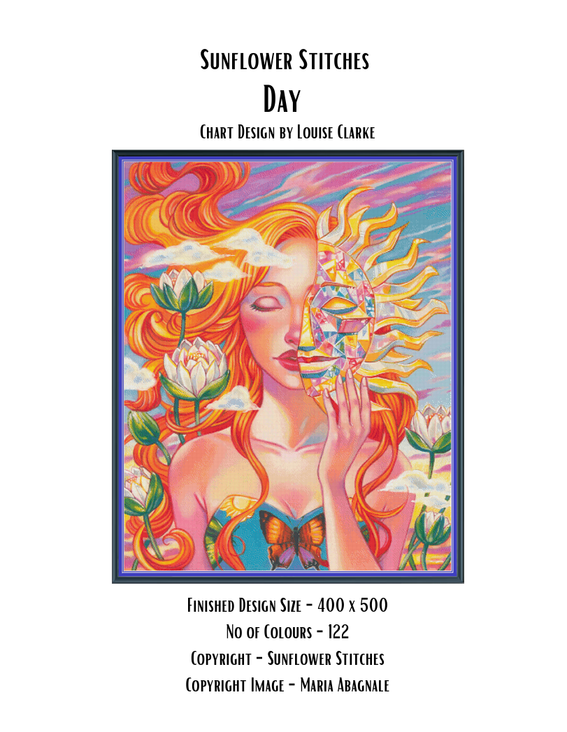 Digital download cover page for the Day full-coverage printable PDF pattern.
