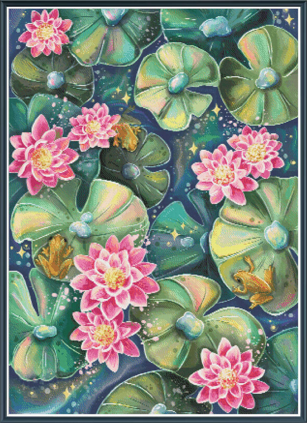 Dreamy Water Garden - PDF Digital Download