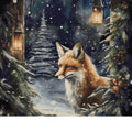 Winter Night Fox
