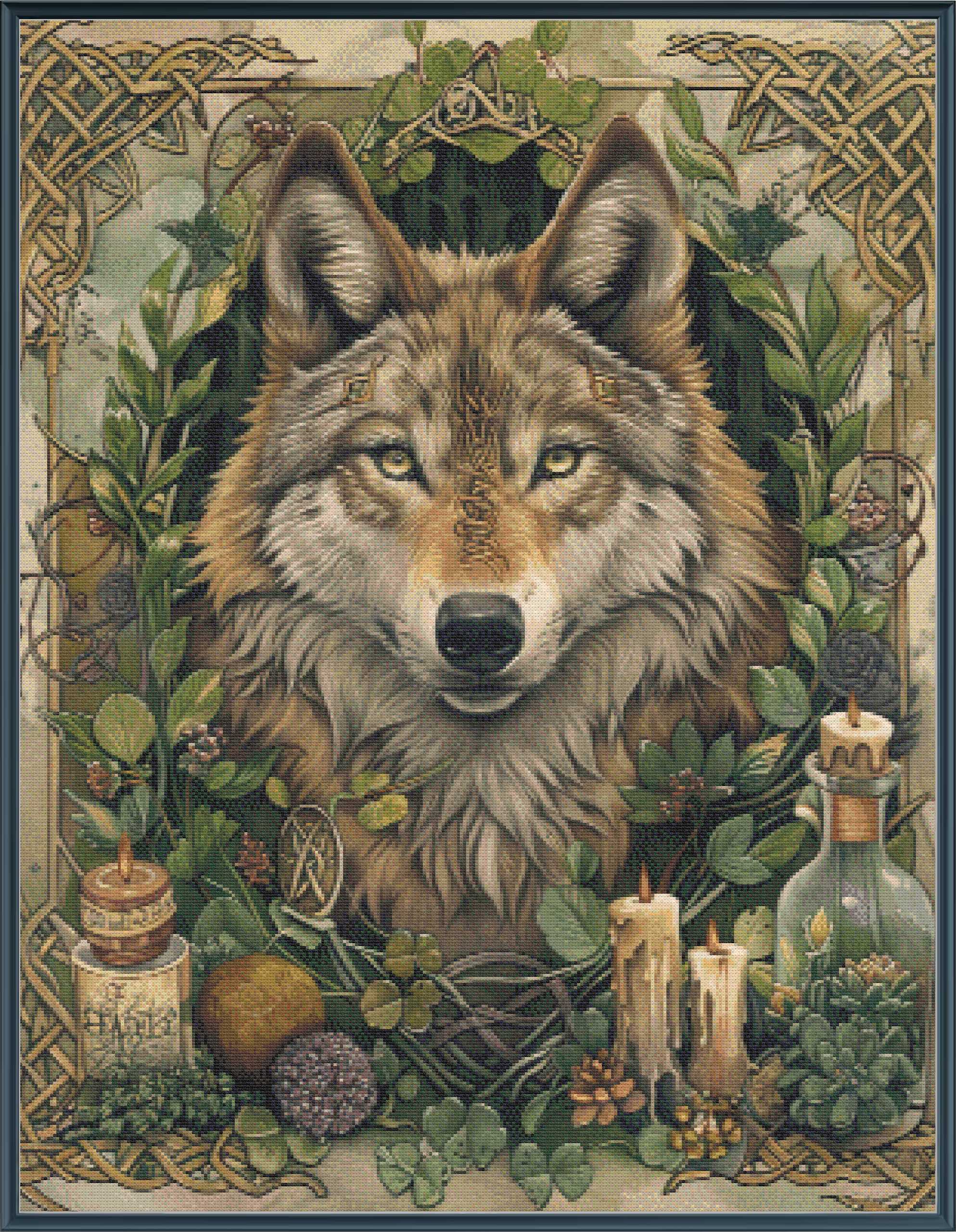 Herbal Wolf - PDF Digital Download
