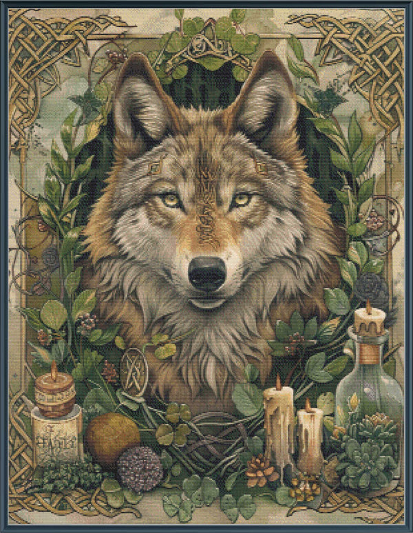 Herbal Wolf - PDF Digital Download